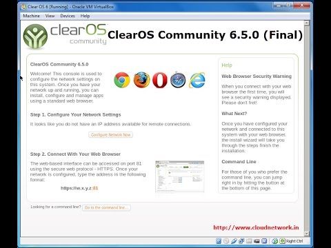 clearos community usb install